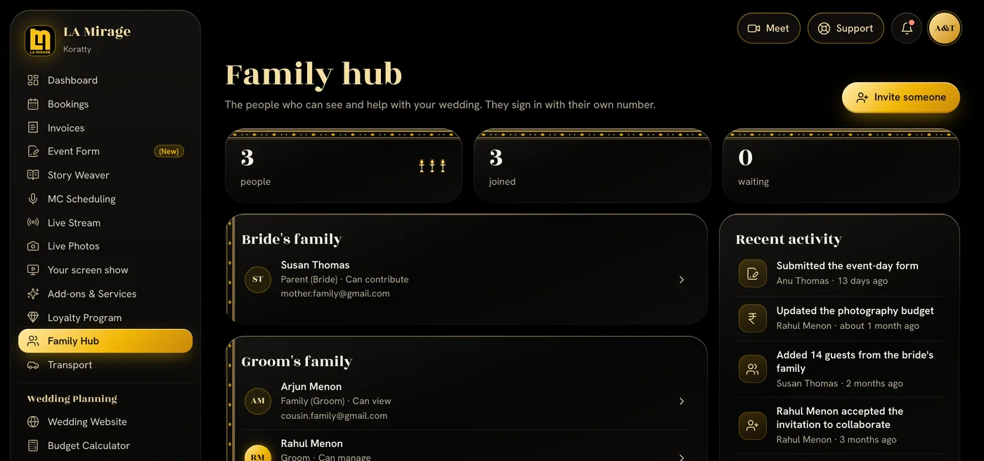 Family Hub — lamirage.co