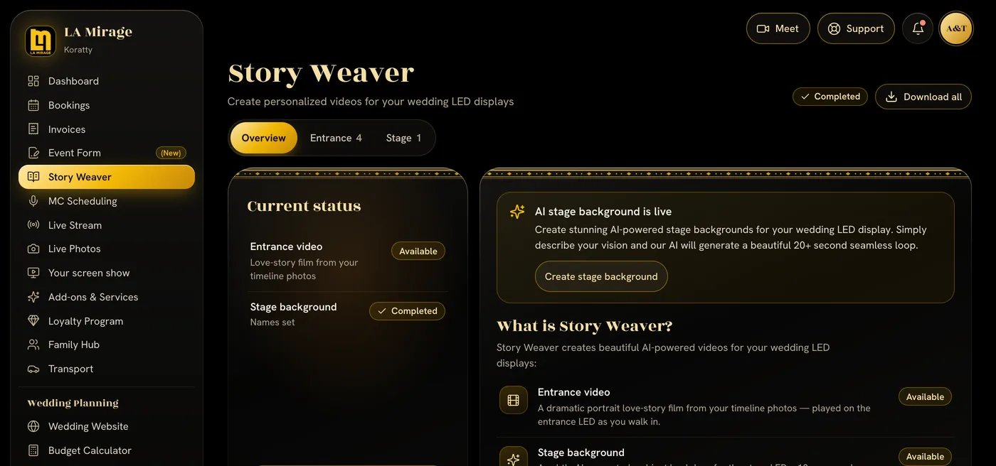 lamirage.co — storyweaver